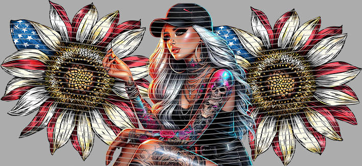 16oz Sunflower Girl-SU-561